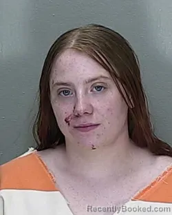 Mugshot of MARINA ROSE TOZZO booked in Marion County, Florida on April 25, 2026