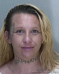 Mugshot of ALLISON NICOLE NIEMEYER booked in Marion County, Florida on April 25, 2026