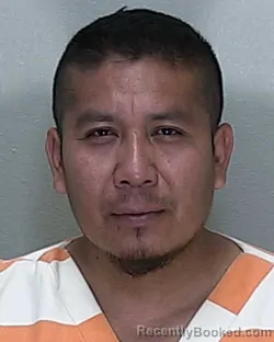Mugshot of JORGE ARAGON FLORES booked in Marion County, Florida on April 25, 2026