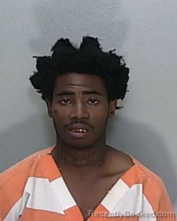 Mugshot of MALIK JAREE WILLIAMS booked in Marion County, Florida on April 26, 2026