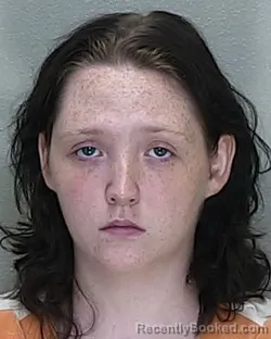 Mugshot of KAYLA MAY HANNAH booked in Marion County, Florida on April 26, 2026