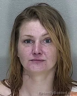 Mugshot of AMBER LYNN CASTELLANA booked in Marion County, Florida on April 26, 2026