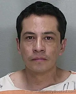 Mugshot of MARCO ANTONIO PAREDES CARILLO booked in Marion County, Florida on April 28, 2026