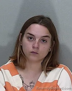 Mugshot of ALEXIS MARIE MCROBERTS booked in Marion County, Florida on April 29, 2026