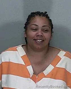 Mugshot of JALEESA NICOLE BRADFORD booked in Marion County, Florida on May 4, 2026