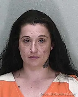 Mugshot of DANIELLE MARIE BORDGES booked in Marion County, Florida on May 4, 2026