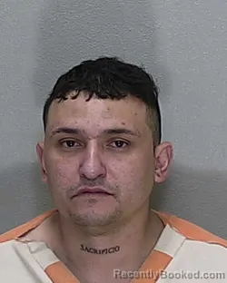 Mugshot of LUIS ALBERTO RIOS TORRES booked in Marion County, Florida on May 7, 2026