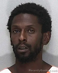 Mugshot of TRAVIS DAVINCEY SMITH booked in Marion County, Florida on May 7, 2026