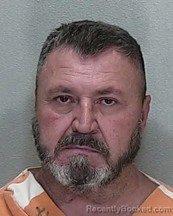 Mugshot of MARK DOUGLAS WALKER booked in Marion County, Florida on May 7, 2026