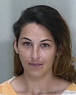 Mugshot of JULIANA MARIA MARIN booked in Marion County, Florida on May 7, 2026
