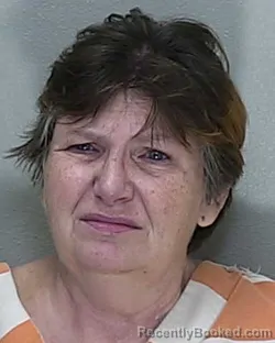 Mugshot of PATRICIA ANN MYERS booked in Marion County, Florida on May 7, 2026