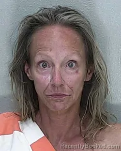 Mugshot of JENNIFER HELEN KLEBER booked in Marion County, Florida on May 7, 2026