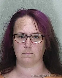 Mugshot of ASHLEY MARIE WILSON booked in Marion County, Florida on May 7, 2026