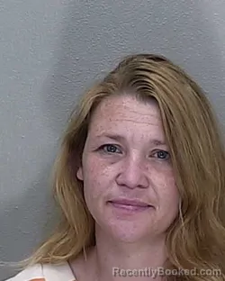 Mugshot of TIFFANY MICHELLE STEWART booked in Marion County, Florida on May 7, 2026