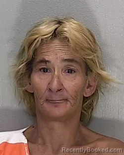 Mugshot of CATHY KAY GUTIERREZ booked in Marion County, Florida on May 8, 2026