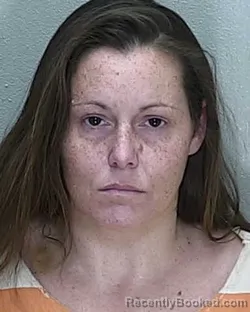 Mugshot of SAMANTHA ROBERTS booked in Marion County, Florida on May 8, 2026