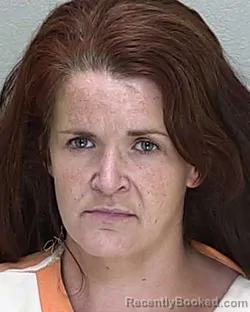Mugshot of NICOLE ANN CREWS booked in Marion County, Florida on May 8, 2026