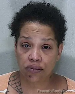 Mugshot of MARY LA SHAWNA DIEHM booked in Marion County, Florida on May 9, 2026