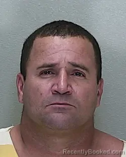Mugshot of MARIO HERERRA MENDOZA booked in Marion County, Florida on May 11, 2026