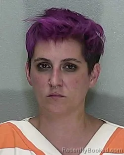 Mugshot of AMANDA RAE BROKER booked in Marion County, Florida on May 12, 2026