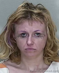 Mugshot of AUTUMN EMBER MATHES booked in Marion County, Florida on May 12, 2026