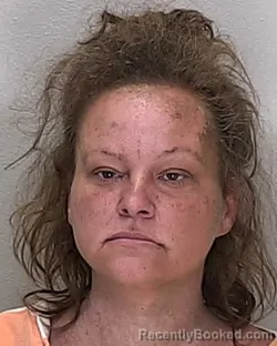 Mugshot of JESSICA NICOLE LEWIS booked in Marion County, Florida on May 12, 2026
