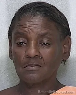 Mugshot of ARTRICIA DELORES HANDFORD booked in Marion County, Florida on May 12, 2026