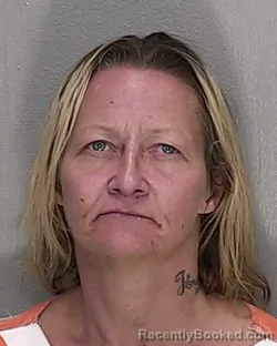 Mugshot of DEANNA LYNN LUSBY booked in Marion County, Florida on May 12, 2026