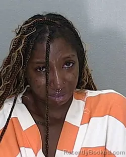 Mugshot of KAYLA ANYYA JOHNSON booked in Marion County, Florida on May 12, 2026