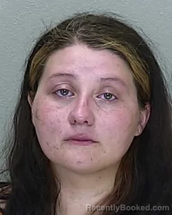 Mugshot of SAVANAH RAE GOSSON booked in Marion County, Florida on May 13, 2026