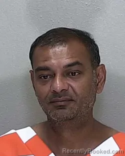 Mugshot of MIHIRKUMAR CHIMANB PATEL booked in Marion County, Florida on May 14, 2026