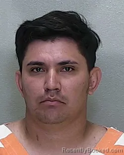 Mugshot of HUGO ANDRES MARTINEZ MARTINEZ booked in Marion County, Florida on May 22, 2026