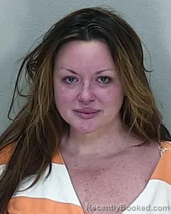 Mugshot of BRITTANY LEE MCMINN booked in Marion County, Florida on May 26, 2026