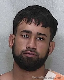 Booking photo from Marion County, Florida