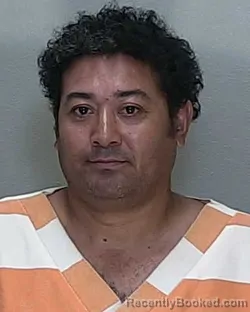Mugshot of RULBER PONCE CHIRINOS booked in Marion County, Florida on June 3, 2026
