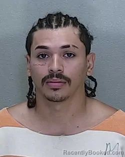Mugshot of RICHARD XAVIER ESPARZA booked in Marion County, Florida on June 3, 2026