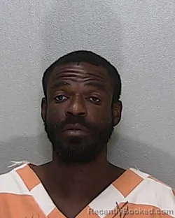 Mugshot of RUDOLPH VALENTINO ROBINSON booked in Marion County, Florida on June 4, 2026
