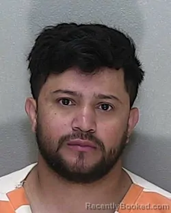 Mugshot of FABIAN ANTONIO OLIVA SANDERS booked in Marion County, Florida on June 4, 2026