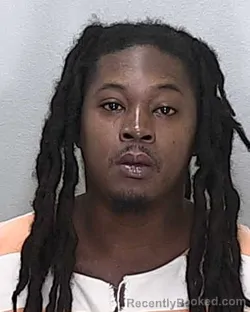 Mugshot of DEXTER LAMAR RICHARDSON booked in Marion County, Florida on June 5, 2026