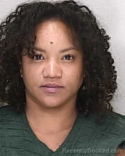 Mugshot of JOHANNA RAMIREZ GOMEZ booked in Marion County, Florida on June 7, 2026
