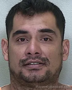 Mugshot of JORGE RICARDO CARAVASI booked in Marion County, Florida on June 7, 2026