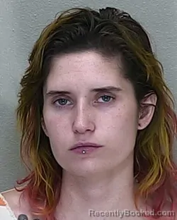 Mugshot of KAYLYNN ROSE WASHINGTON booked in Marion County, Florida on June 8, 2026