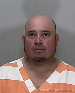 Mugshot of SERGIO EFREN GONZALEZ-SALGUERO booked in Marion County, Florida on June 8, 2026