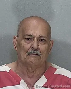 Mugshot of ANDRES MORENO booked in Marion County, Florida on June 9, 2026