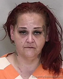 Mugshot of JESSICA ANN ZYLO booked in Marion County, Florida on June 9, 2026