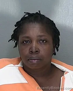 Mugshot of FELICIA PETRONIA JONES booked in Marion County, Florida on June 9, 2026