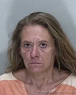 Mugshot of KIMBERLY ANN BURTON booked in Marion County, Florida on June 9, 2026