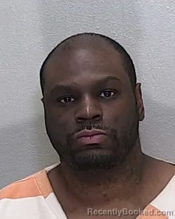 Mugshot of DEMONTE LATRAVIAN JOHNSON SR booked in Marion County, Florida on June 9, 2026