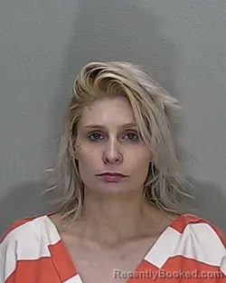 Mugshot of SARAHANNE MARIE HOLLEY booked in Marion County, Florida on June 12, 2026