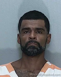 Mugshot of BENJAMIN GARCIA booked in Marion County, Florida on June 13, 2026